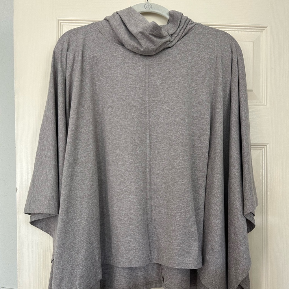 Balance Collection Heather Gray Shawl Wrap-O/S
